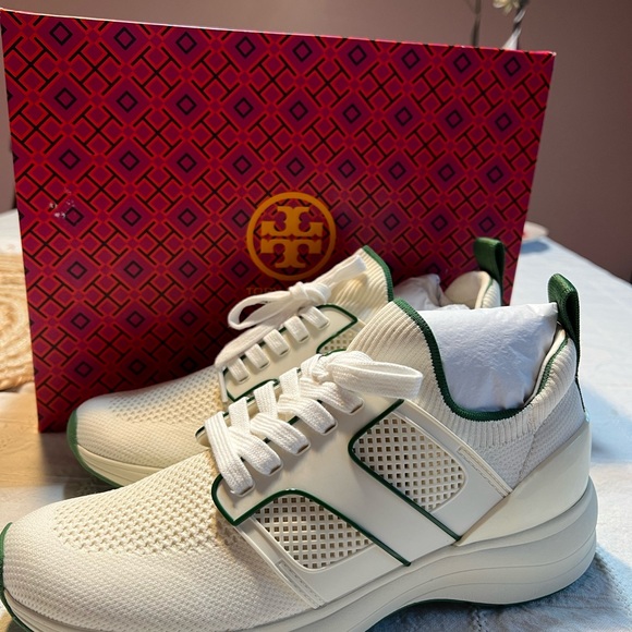 Tory burch T sock runner sneakers 8.5 - 9 - Picture 2 of 6